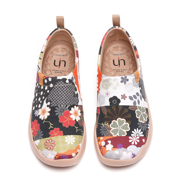 Mocasines sin cordones HANA Art Pintado para mujer