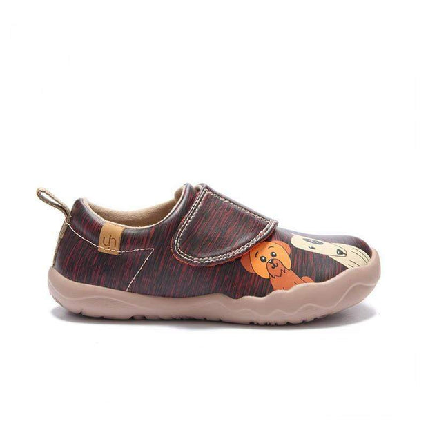 UIN Footwear Kid Doggy Canvas loafers