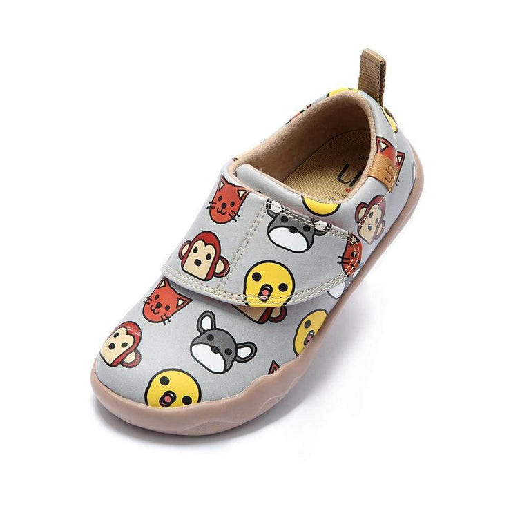 UIN Footwear Kid Little Bean Canvas loafers