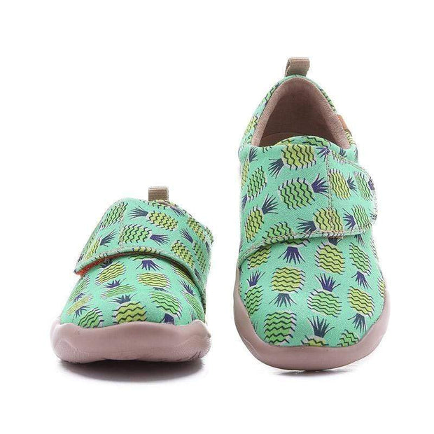 UIN Footwear Kid Pineapple Tree Canvas loafers