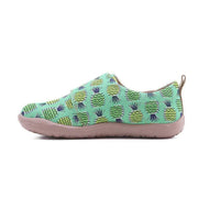 UIN Footwear Kid Pineapple Tree Canvas loafers