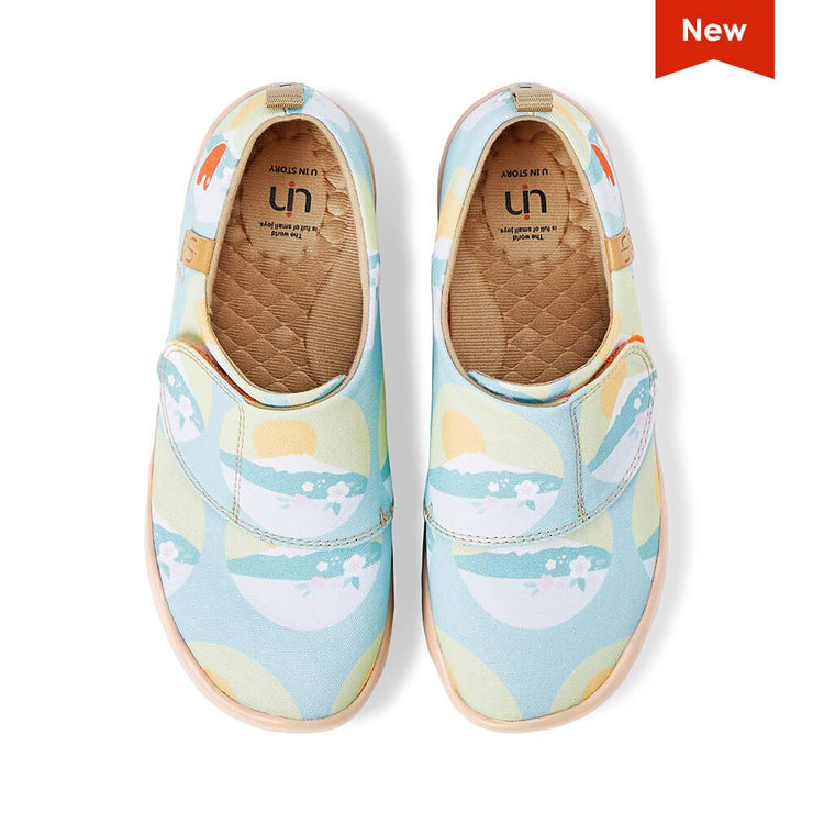 UIN Footwear Kid Sunrise at Fuji Canvas loafers