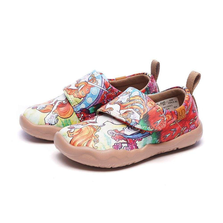 UIN Footwear Kid Unicorn Kid Microfiber Shoes Canvas loafers