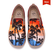 UIN Footwear Men Coconut Tree Canvas loafers