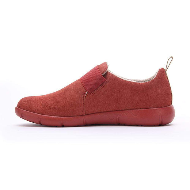 UIN Footwear Men Kakadu Red Canvas loafers