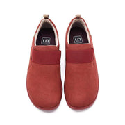 UIN Footwear Men Kakadu Red Canvas loafers