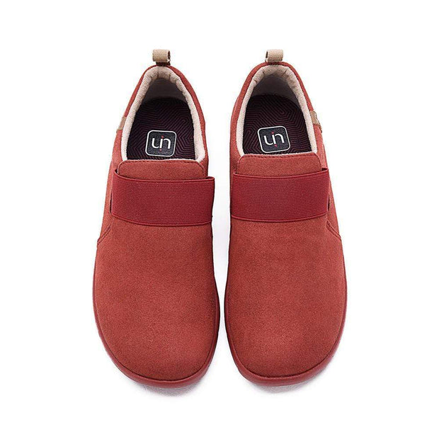 UIN Footwear Men Kakadu Red Canvas loafers