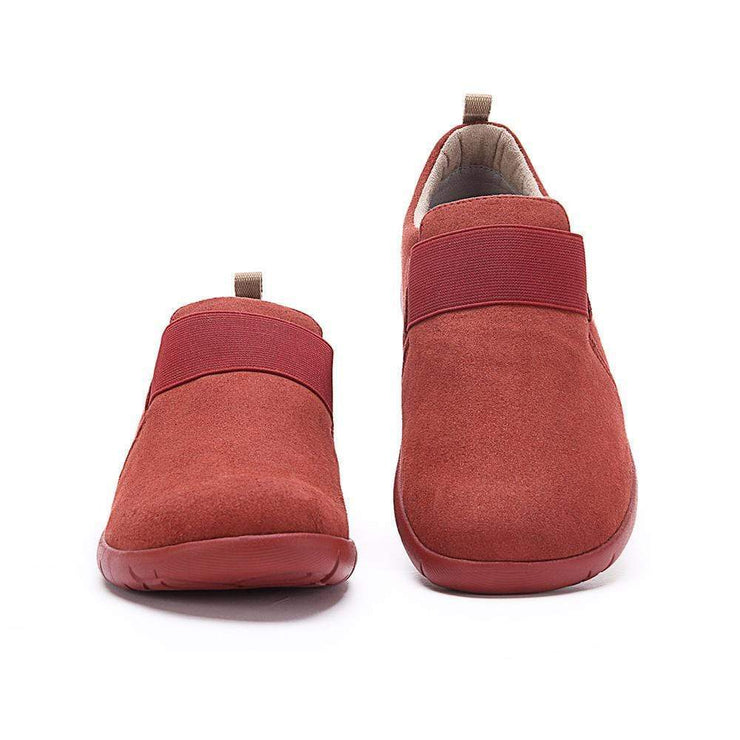 UIN Footwear Men Kakadu Red Canvas loafers