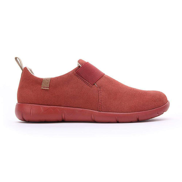 UIN Footwear Men Kakadu Red Canvas loafers