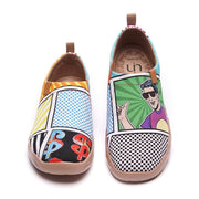 UIN Footwear Men Pop Art Men Canvas Slip-ons Canvas loafers