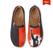 UIN Footwear Men Rust in Peace Canvas loafers