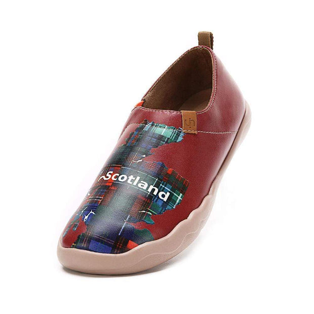 UIN Footwear Women Amazing Scottland Canvas loafers