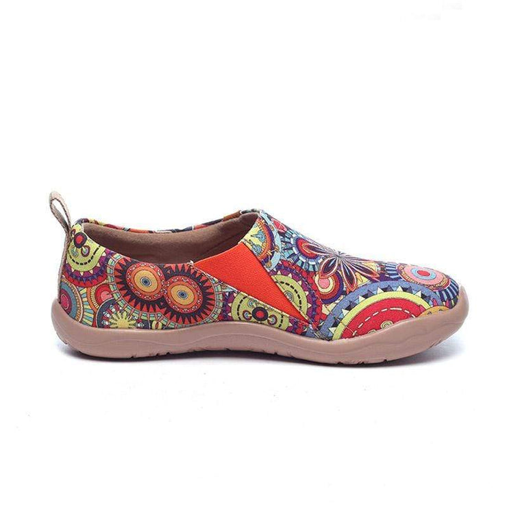 UIN Footwear Women Blossom Canvas loafers