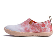 UIN Footwear Women Cherry Blossom Canvas loafers