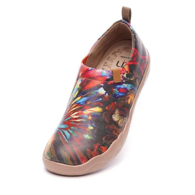 UIN Footwear Women Dreaming Butterfly Fairy Canvas loafers