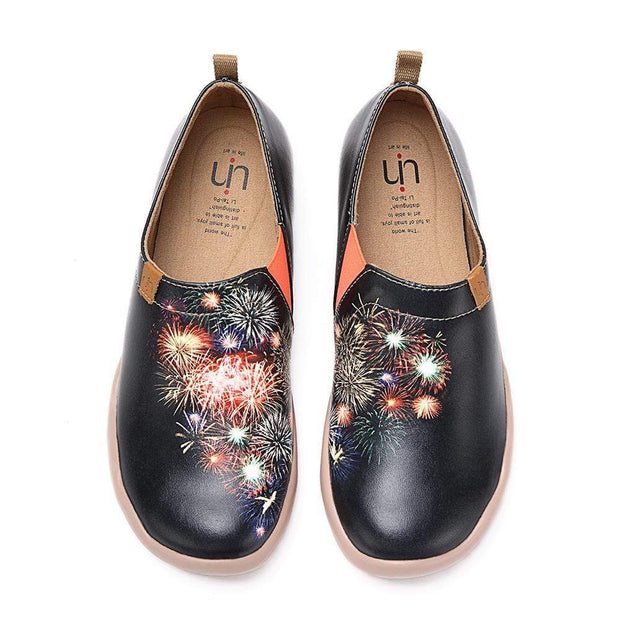 UIN Footwear Women Firework Canvas loafers