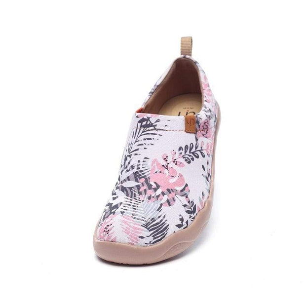 UIN Footwear Women Flora in March Canvas loafers