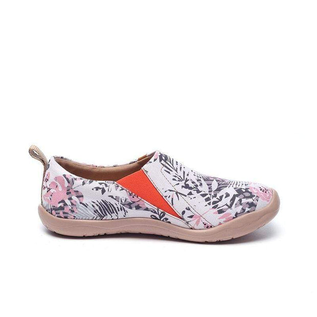 UIN Footwear Women Flora in March Canvas loafers