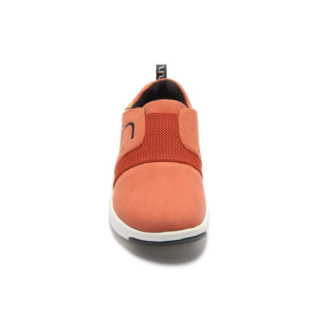 UIN Footwear Women Guyana Orange Canvas loafers