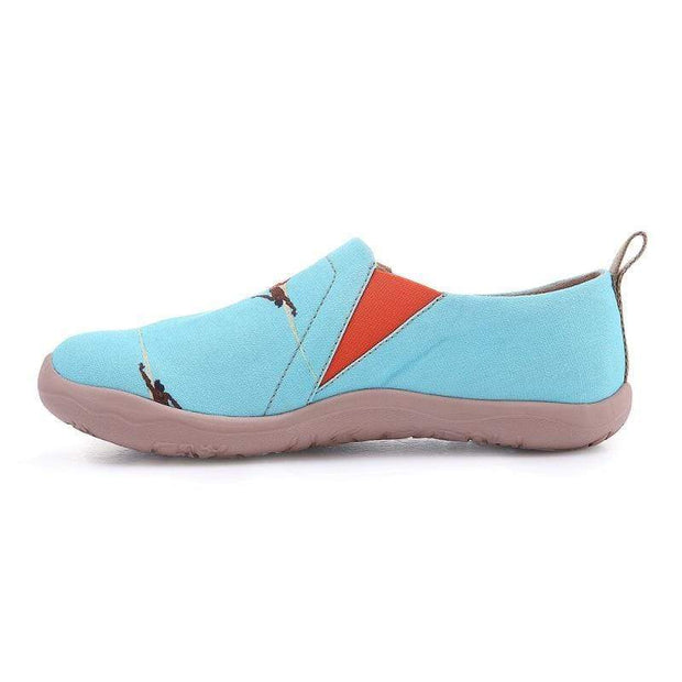 UIN Footwear Women Hawaii Surfing Canvas loafers