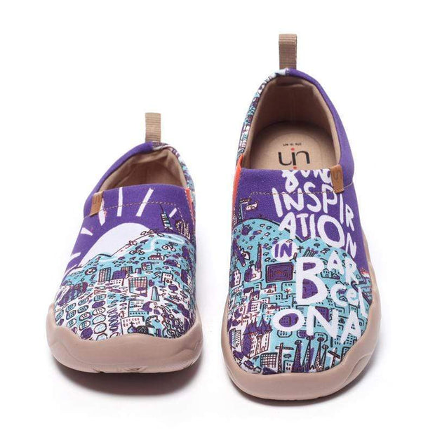 UIN Footwear Women Inspiration in Barcelona Canvas loafers