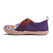 UIN Footwear Women Nippon Flora Canvas loafers