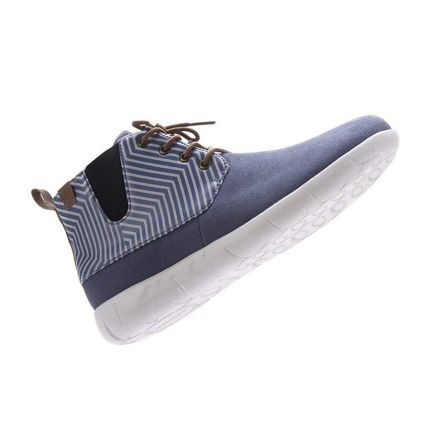 UIN Footwear Women Perth Blue Canvas loafers