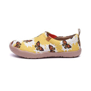 UIN Footwear Women Snowflake Butterfly Canvas loafers